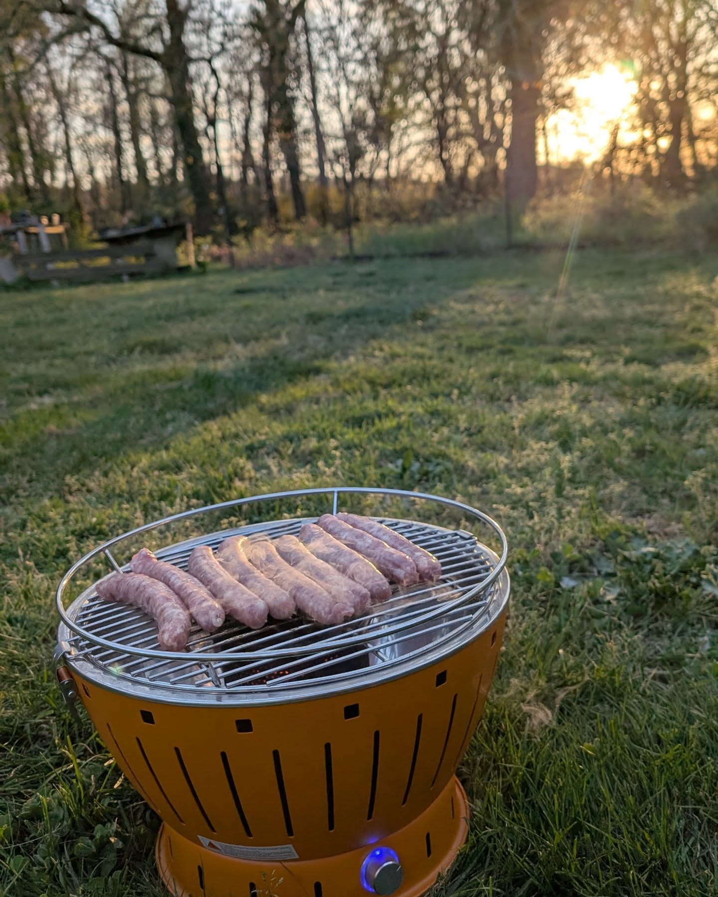 Barbecue portable pour les journées complètes